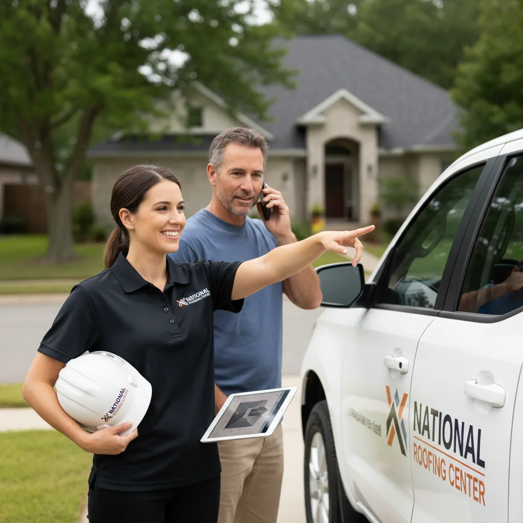 National Roofing Center customer support in Magna